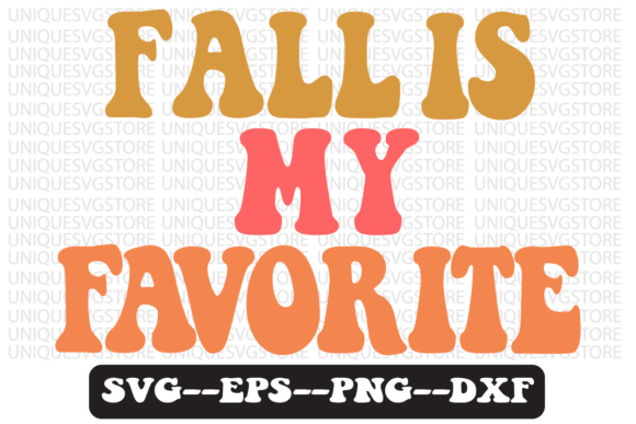 Fall is My Favorite Retro Svg Design Review