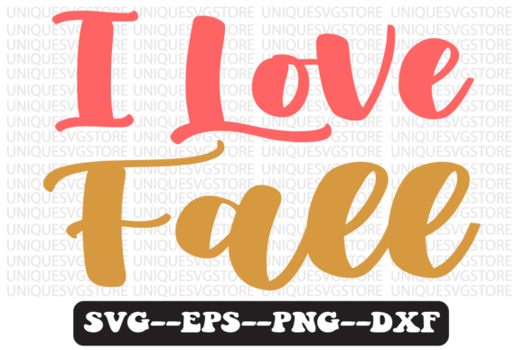 I Love Fall Quote Retro Svg Design Review