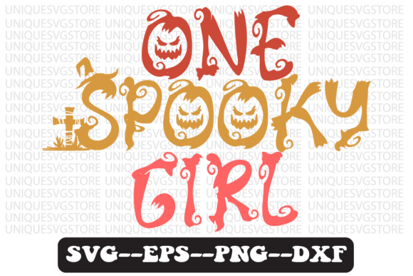 One Spooky Girl Quote Retro Svg Design Review