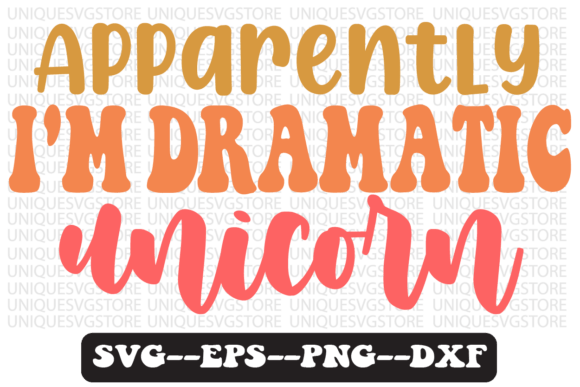 Reviewing the Apparently I’m Dramatic Unicorn SVG for Stitchers