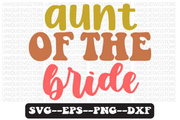 Reviewing the Aunt of the Bride Retro SVG for Embroidery