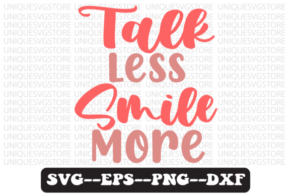 Talk Less Smile More Retro SVG: A Designer’s Review