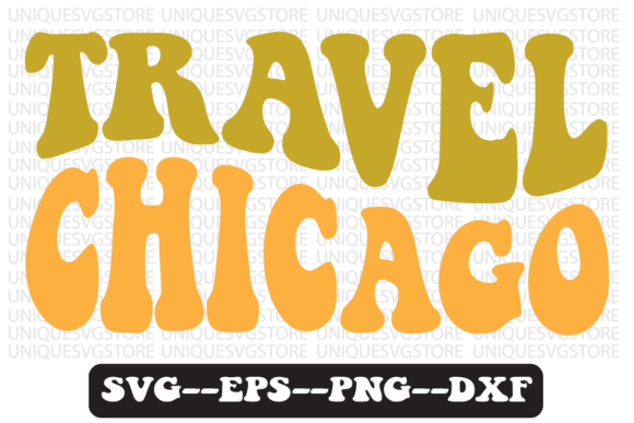 Travel Chicago Quote Retro Svg Design Review